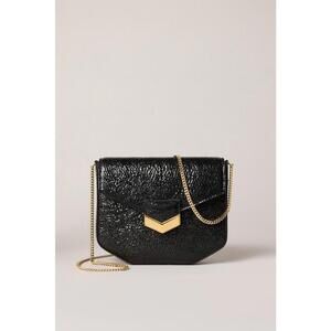 DeMellier Black Crossbody Leather Mini London Bag